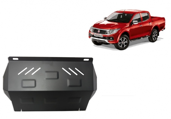 Kühlerschutz für unten aus Stahl für Fiat Fullback