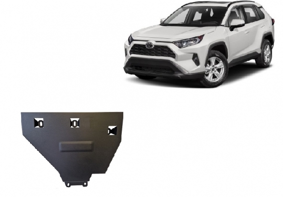 Stahl Differentialschutz für Toyota RAV 4 Hybrid