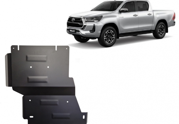 Stahl Differentialschutz für Toyota Hilux Invincible