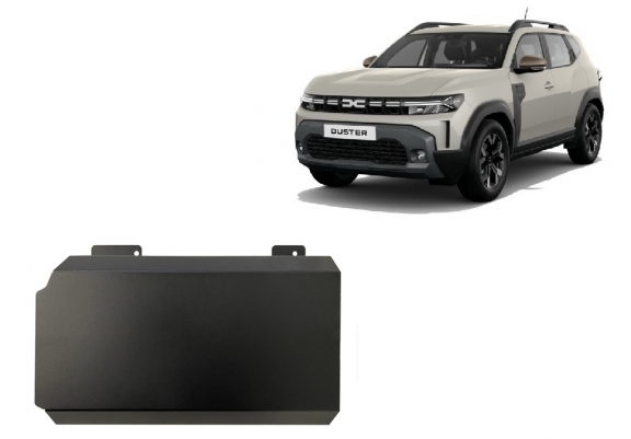 Stahl-Batterieschutz für Dacia Duster Hybrid