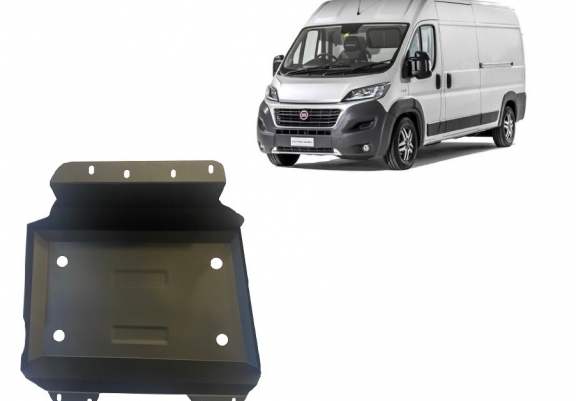 Stahlschutz für Treibstofftank der Marke Fiat Ducato