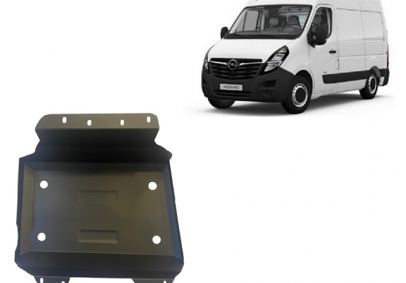Stahlschutz für Treibstofftank der Marke Opel Movano C 