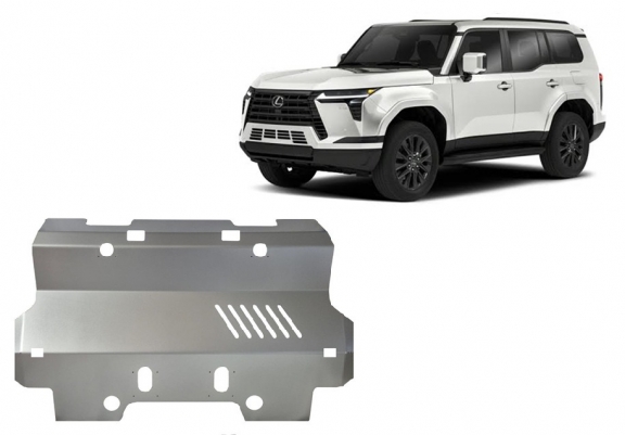 Kühlerschutz für unten aus Aluminium für Lexus GX