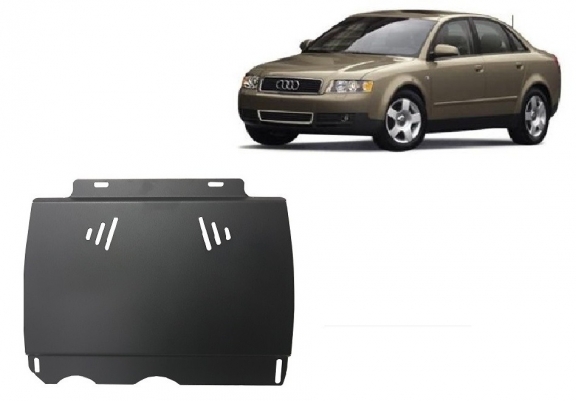 Unterfahrschutz für Schaltgetriebe aus Stahl für   Audi A4  B6