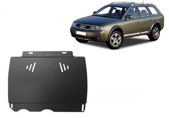 Unterfahrschutz für Schaltgetriebe aus Stahl für   Audi Allroad A6