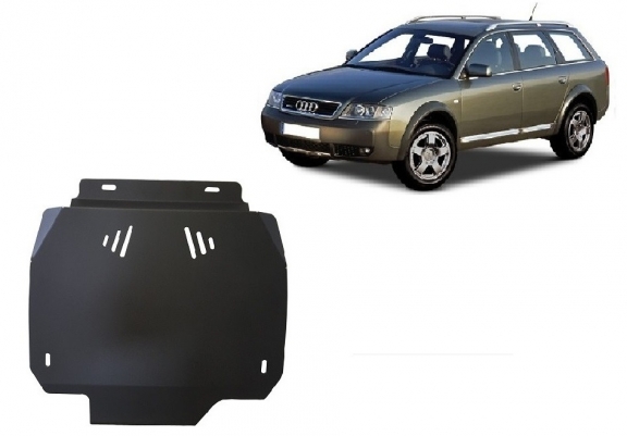 Unterfahrschutz aus Stahl für Automatikgetriebe der Marke Audi Allroad A6