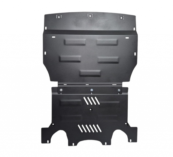 Unterfahrschutz für Motor der Marke Porsche Macan