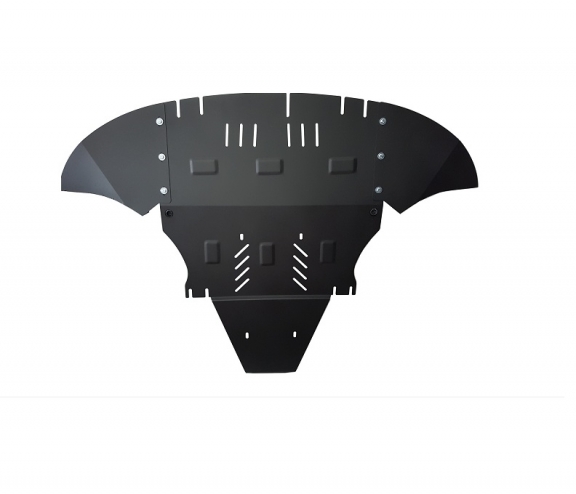 Unterfahrschutz für Motor der Marke Audi A6 mit Seitenklappen