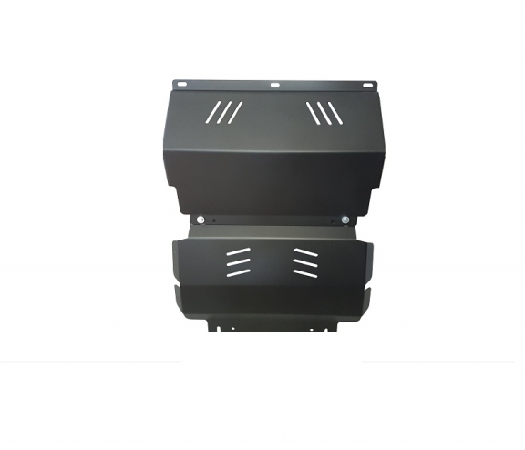 Unterfahrschutz für Motor und  kühler aus Stahl für  Mitsubishi Pajero Sport 2