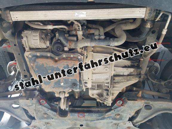 Unterfahrschutz für Motor der Marke Opel Movano B 