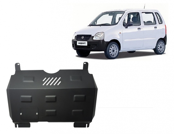 Unterfahrschutz für Motor und Getriebe aus Stahl für  Suzuki Wagon R+