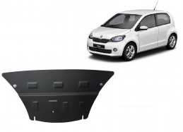 Unterfahrschutz für Motor und Getriebe aus Stahl für  Skoda Citigo (2011-2020)