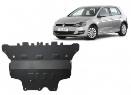 Unterfahrschutz für Motor und Getriebe aus Stahl für  VW Golf 7 - Automatikgetriebe (2012-2019)