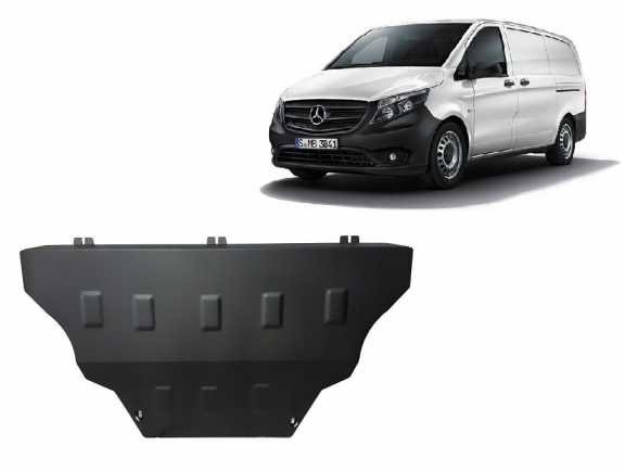 Unterfahrschutz für Motor der Marke Mercedes Vito W447, 4x2, 1.6 D