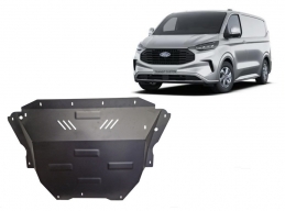 Unterfahrschutz für Motor und Getriebe aus Stahl für  Ford Transit Custom (2023-2026)