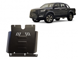 Stahl Getriebe Schutz für Evo Cross 4 (2018-2026)