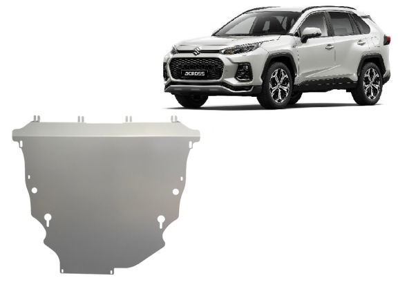 Aluminium Unterfahrschutz für Motor der Marke Suzuki Across