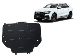 Stahl Getriebe Schutz für  Audi Q8 (2018-2020)