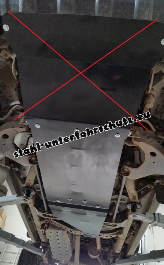 Stahl Getriebe Schutz für Nissan Navara D22