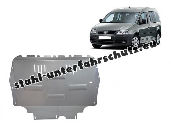 Aluminium Unterfahrschutz für Motor und Getriebe für den VW Caddy