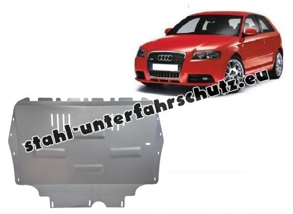 Aluminium Unterfahrschutz für Motor und Getriebe für den Audi A3 (2009-2012)