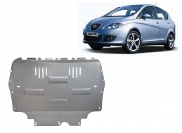 Aluminium Unterfahrschutz für Motor und Getriebe für den Seat Toledo 3 (2009-2012)