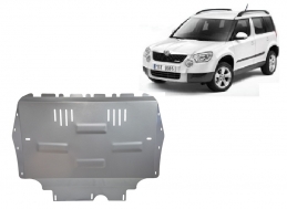 Aluminium Unterfahrschutz für Motor und Getriebe für den Skoda Yeti (2009-2012)