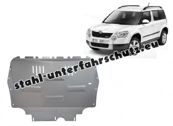 Aluminium Unterfahrschutz für Motor und Getriebe für den Skoda Yeti (2009-2012)