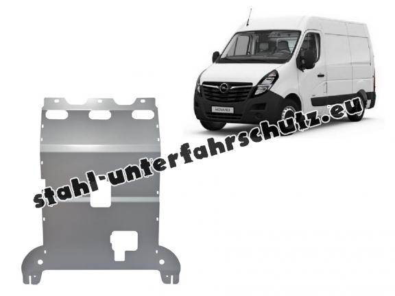 Aluminium Unterfahrschutz für Motor und Getriebe für den Opel Movano C  (2022-2025)