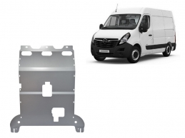 Aluminium Unterfahrschutz für Motor und Getriebe für den Opel Movano C  (2022-2026)