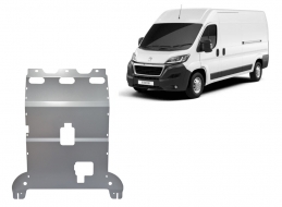 Aluminium Unterfahrschutz für Motor und Getriebe für den Peugeot Boxer (2016-2026)