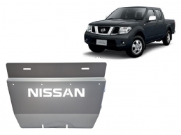 Unterer Aluminium-Kühlerschutz für den Nissan Navara D40 (2005-2015)