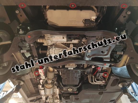 Aluminium Unterfahrschutz für Motor der Marke Mercedes Vito W447