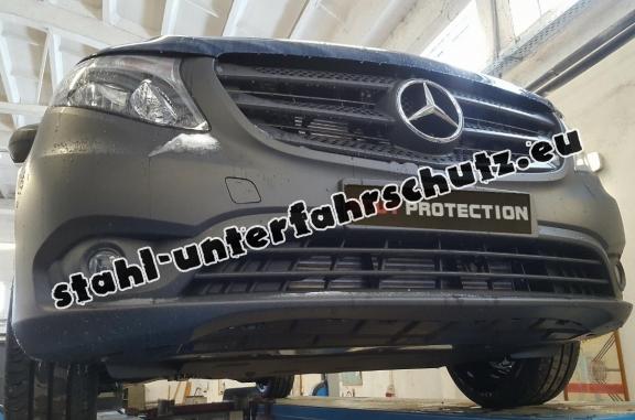 Aluminium Unterfahrschutz für Motor der Marke Mercedes V-Class W447