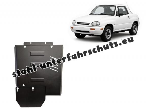 Stahl Getriebe Schutz für  Suzuki X90 2.0 (1988-1999)