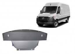 Aluminium Unterfahrschutz für Motor und Getriebe für Mercedes Sprinter 907 4x4 (2024-2026)