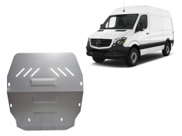 Aluminium Unterfahrschutz für Motor und Getriebe für Mercedes Sprinter (2006-2018)