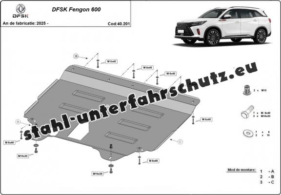 Unterfahrschutz für Motor der Marke Dfsk Fengon 600