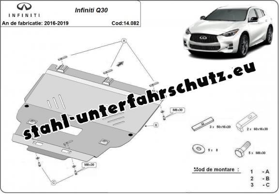 Unterfahrschutz für Motor der Marke Infiniti Q30