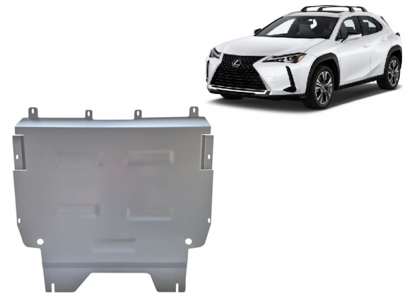 Aluminium Unterfahrschutz für Motor der Marke Lexus UX