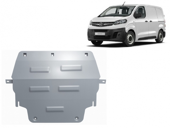 Aluminium  Unterfahrschutz Opel Vivaro 