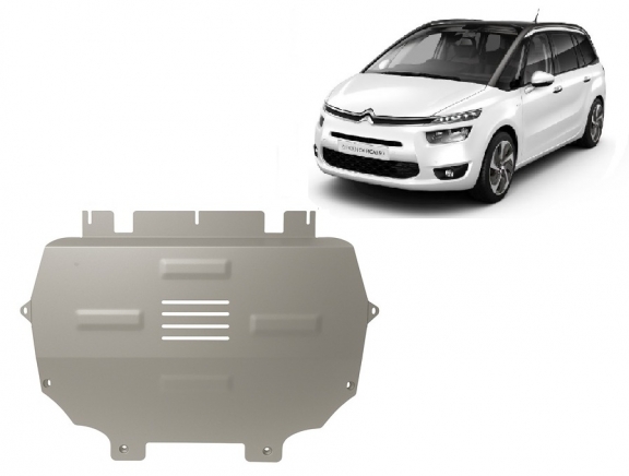 Aluminium  Unterfahrschutz Citroen Grand C4 Picasso 