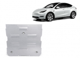 Vorderer Aluminium-Motorschutz für Elektromotor – Tesla model Y (2020-2023)