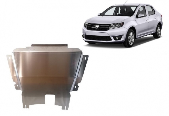 Aluminium Unterfahrschutz für Motor der Marke DACIA LOGAN 2