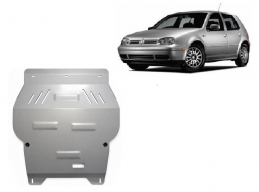 Aluminium Unterfahrschutz für Motor und Getriebe für den Volkswagen Golf (1998-2006)