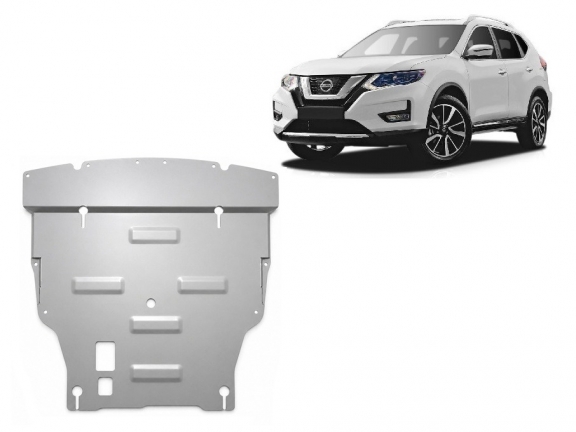 Aluminium  Unterfahrschutz Nissan X-Trail T32 