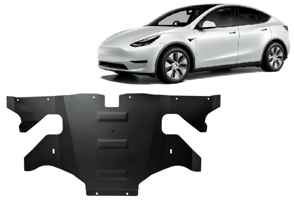 Unterfahrschuzt für Elektromotor hinten Tesla Model Y AWD