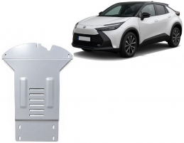 Aluminium-Katalysatorschutz / Kat-Schloss für Toyota C-HR (2023-2026)