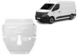 Aluminium  Unterfahrschutz Nissan Interstar  (2024-2026)
