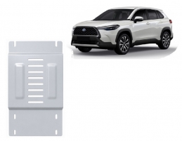 Aluminium-Katalysatorschutz / Kat-Schloss für Toyota Corolla Cross (2022-2026)